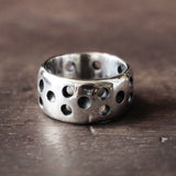Wide Textured Band