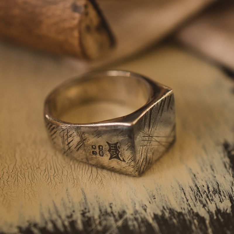 Large Square Signet Ring