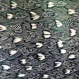 Dorset Art Week Woodcut Print for Fish