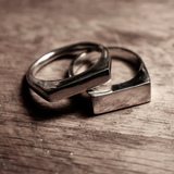 Small Rectangle Signet Ring